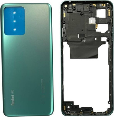 SRaccessories Redmi Note 12 5G (Housing Body) (Side Keys with Middle Body) Full Panel(Frosted Green)