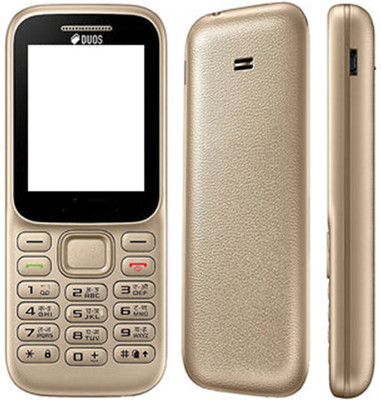 imbi Samsung 310 Music 2 (SM-B310E) Front Back and Middle Body With Keypad Full Panel(Gold)