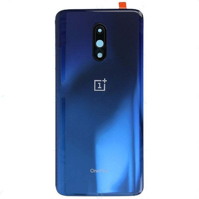 SPAREWARE ONEPLUS Oneplus 7 -Blue (WITH CAMERA LENS & HEAT & SINK GASKET) Back Panel(Blue)