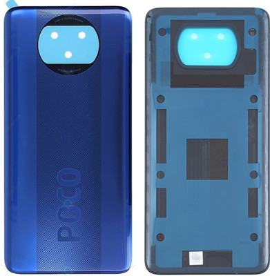 Sandreezz Xiaomi Poco X3 (with Proper Logo) (Best Quality) Back Panel(Cobalt Blue)