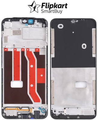 Flipkart SmartBuy Realme Narzo 50A Front Housing LCD Frame Bezel Plate Front Panel(Black)