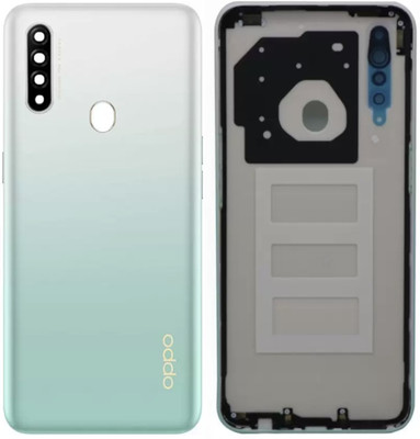 Purplesavvy Oppo A31 (2020) with Proper Brand Logo Back Panel(Fantasy White)