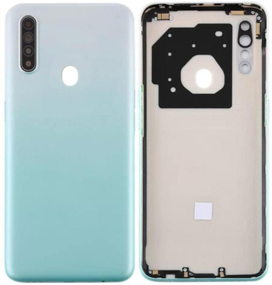 Kraze4blaze Oppo A8 (With Lens and Proper Logo) Back Panel(Green)
