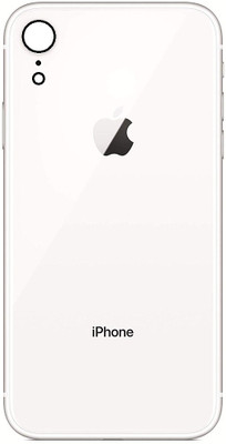 FLOUNDER APPLE IPHONE XR WITH PROPER LOGO Back Panel(WHITE)