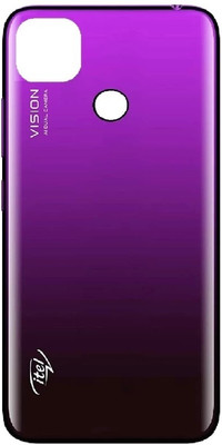 Purplesavvy ITEL VISION 1 WITH PROPER LOGO Back Panel(Purple)