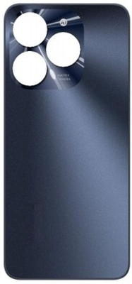 KezeMize Itel A70 (Best Quality)(With Proper Logo) Back Panel(Stylish Black)