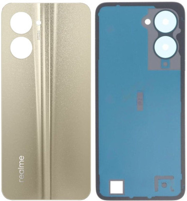 Unique4Ever realme C33 Back Panel(Sandy Gold)