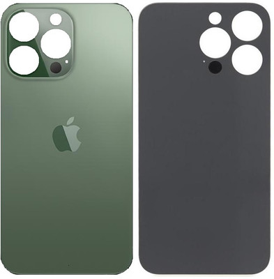 KezeMize Apple iPhone 13 Pro Max (Best Quality)(With Proper Logo)(Glass) Back Panel(Green)