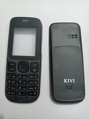 HS Enterprises nokia 101 body frount & back black 101 body frount & back black Front & Back Panel(BLACK)