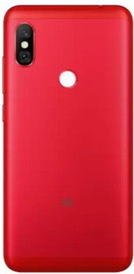 Sandreezz Xiaomi Redmi Note 6 Pro (NOT SUPPORT REDMI 6 PRO) (with Side Volume Power Buttons) Back Panel(Red)