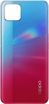 Tworld Battery Back Panel Replacement For Oppo A72 5G Back Panel(Neon)