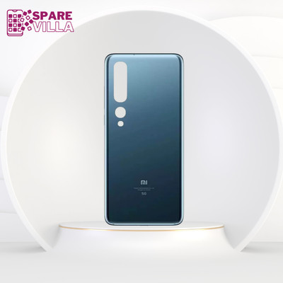 Sparevilla MI 10 PRO 5G Back Door Glass Replacement Mobile Back Panel(grey)