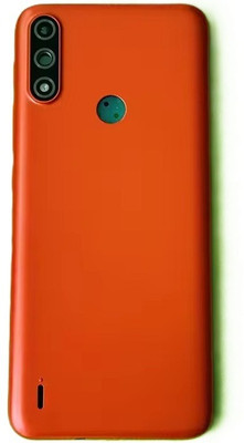 SeriousShoppers FOR MOTOROLA E7 POWER Back Panel(RED)