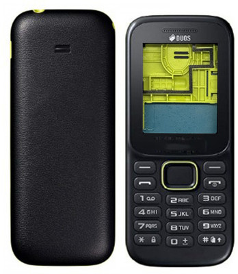 imbi Samsung 310 Music 2 (SM-B310E) Front Back and Middle Body With Keypad Full Panel(Black)