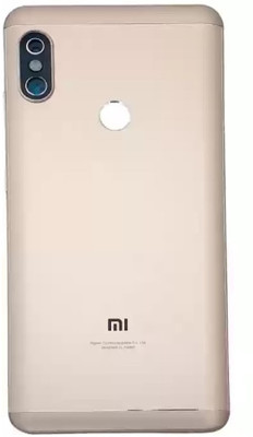 Sandreezz Xiaomi Redmi Note 5 Pro with Proper Logo (with Side Volume Power Buttons) Back Panel(Gold)