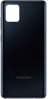 FLOUNDER SAMSUNG NOTE 10 LITE WITH PROPER LOGO Back Panel(AURA BLACK)