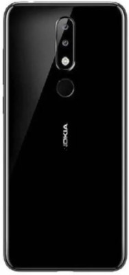 VALOUR NOKIA 5.1 PLUS ( WITH PROPER LOGO ) Back Panel(BLACK)