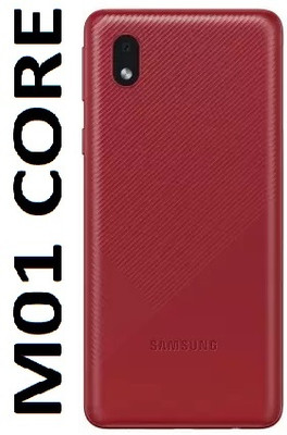 Farcry SAMSUNG GALAXY M01 CORE WITH PROPER LOGO Back Panel(RED)