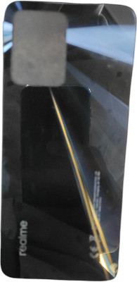 MJ PREMIUM QUALITY Mj primum quality Realme c35 Back Panel(Black)