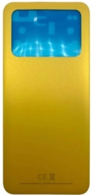 Sandreezz Xiaomi Poco M4 Pro 4G (Best Quality) (with Proper Logo) Back Panel(Poco Yellow)