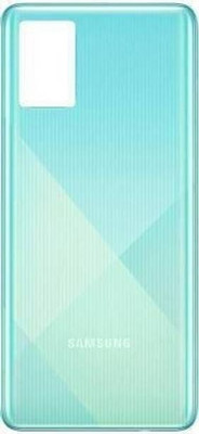 SRaccessories Samsung Galaxy A71 Back Panel(Prism Crush Blue)