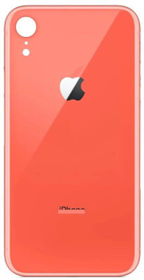 FixHub iPhone XR BACK GLASS COMPATIBLE Back Panel(ORANGE)