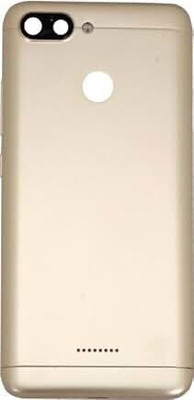 SPAREASP Xiaomi Redmi 6 (With Proper Logo) Gold Back Panel(Gold)