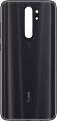 KezeMize Xiaomi Mi Redmi Note 8 Pro (Glass)(Best Quality)(With Proper Logo) Back Panel(Grey)