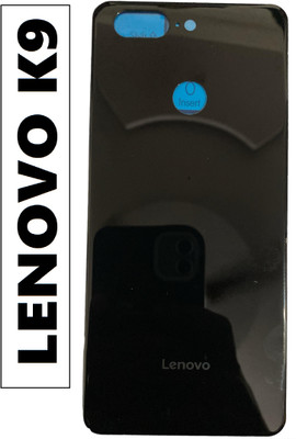 FLOUNDER LENOVO K9(GLASS) WITH PROPER LOGO Back Panel(BLACK)