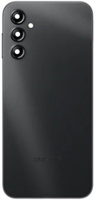 imbi Samsung Galaxy A14 5G Mobile Phone Body Volume Button Camera Glass Back Panel(Black)