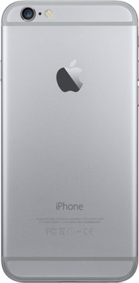 Flipkart SmartBuy Apple iPhone 6 Back Panel(Grey)