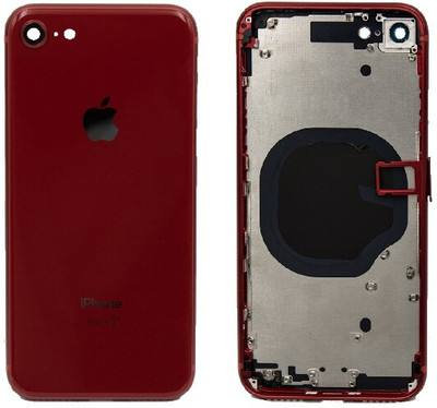 Sandreezz Apple iPhone 8 (With All & Side Volume Power Buttons) (Best Quality) Full Panel(Red)