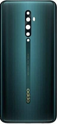 Purplesavvy OPPO RENO 2Z (GLASS) WITH PROPER LOGO Back Panel(LAKE GREEN)