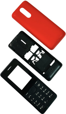 imbi Nokia 107 Dual Sim Old Model Front Back and Middle Body With Keypad Full Panel(Red)