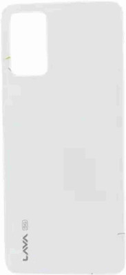 HNVIEW LAVA BLAZE 5G BACK GLASS PANEL WITH LOGO AND COMAPTIBLE Back Panel(White)