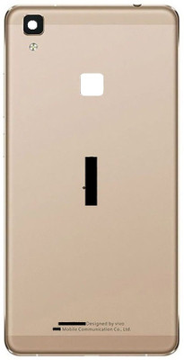 Kraze4blaze Vivo V3 (With Proper Logo) Back Panel(Gold)