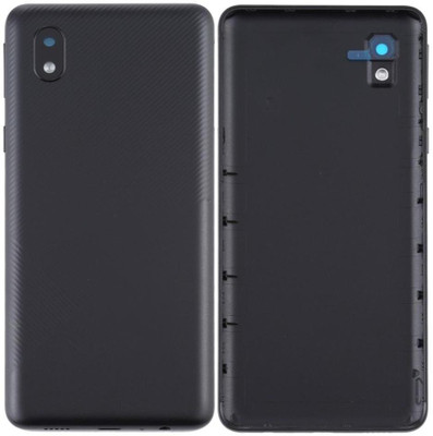 SPAREWARE SAMSUNG Back Door Panel Housing Body With Button For Samsung Galaxy A01 Core -Black Back Panel(Black)