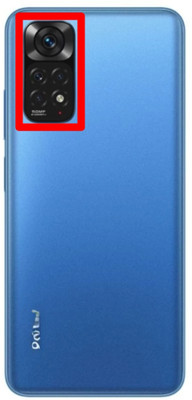BLACKCLOUD Redmi Note 11 Back Panel(Black)
