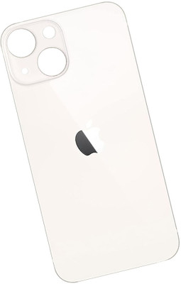 Unique4Ever Apple iPhone 13 Mini ( Glass ) Back Panel(Starlight)