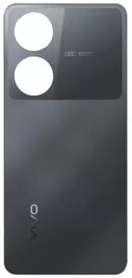 Sandreezz Vivo Y100 (5G) (Glass Matte) (Best Quality) (with Proper Logo) Back Panel(Metal Black)