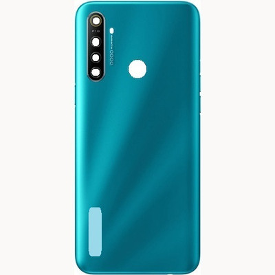 Kraze4blaze Realme 5i (RMX2032) With Proper Logo Back Panel(Blue)