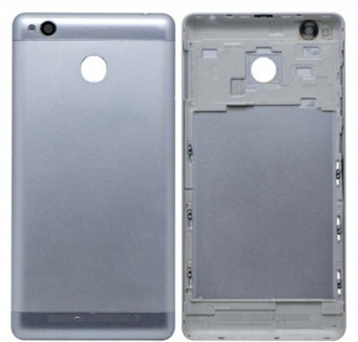 KezeMize Xiaomi Mi A3s Prime (With Proper Logo) Back Panel(White)