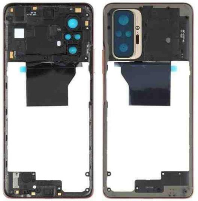 Flipkart SmartBuy Xiaomi Redmi Note 10 Pro Middle Ring Front Panel(Gold)