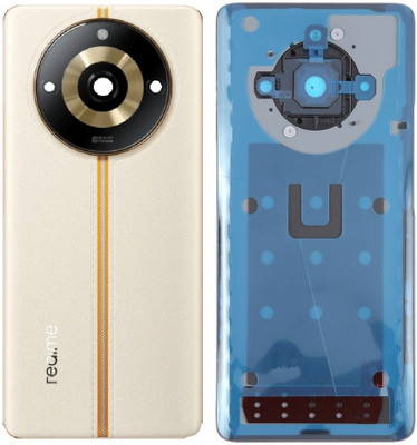 KezeMize Realme 11 Pro Pus (with Proper Logo) (Best Quality) Back Panel(Sunrise Beige)