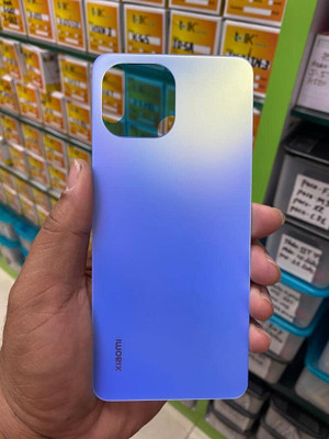 INSERVICE REDMI 11 LITE (GLASS) Back Panel(JAZZ BLUE)