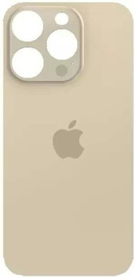 SRaccessories Apple iPhone 14 Pro (Glass) Back Panel(Gold)