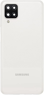 FixHub SAMSUNG GALAXY A12 BACK COVER COMPATIBLE Back Panel(WHITE)