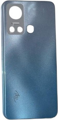 Sandreezz itel S18 (with Proper Logo) Back Panel(Digital Silver)