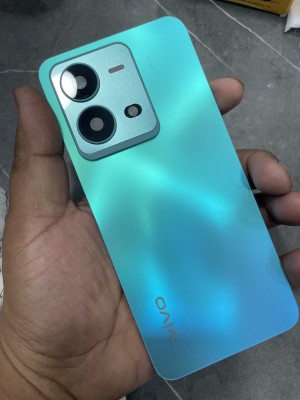 MAXOUT vivo V25 (5G) with Camera Ring Glass Lens Back Panel(Surfing Blue)