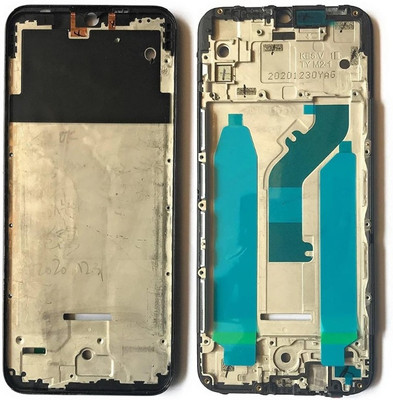 Sandreezz Tecno Spark 6 Go (KE5k) (Original Front Housing LCD Frame) Front Panel(Black)